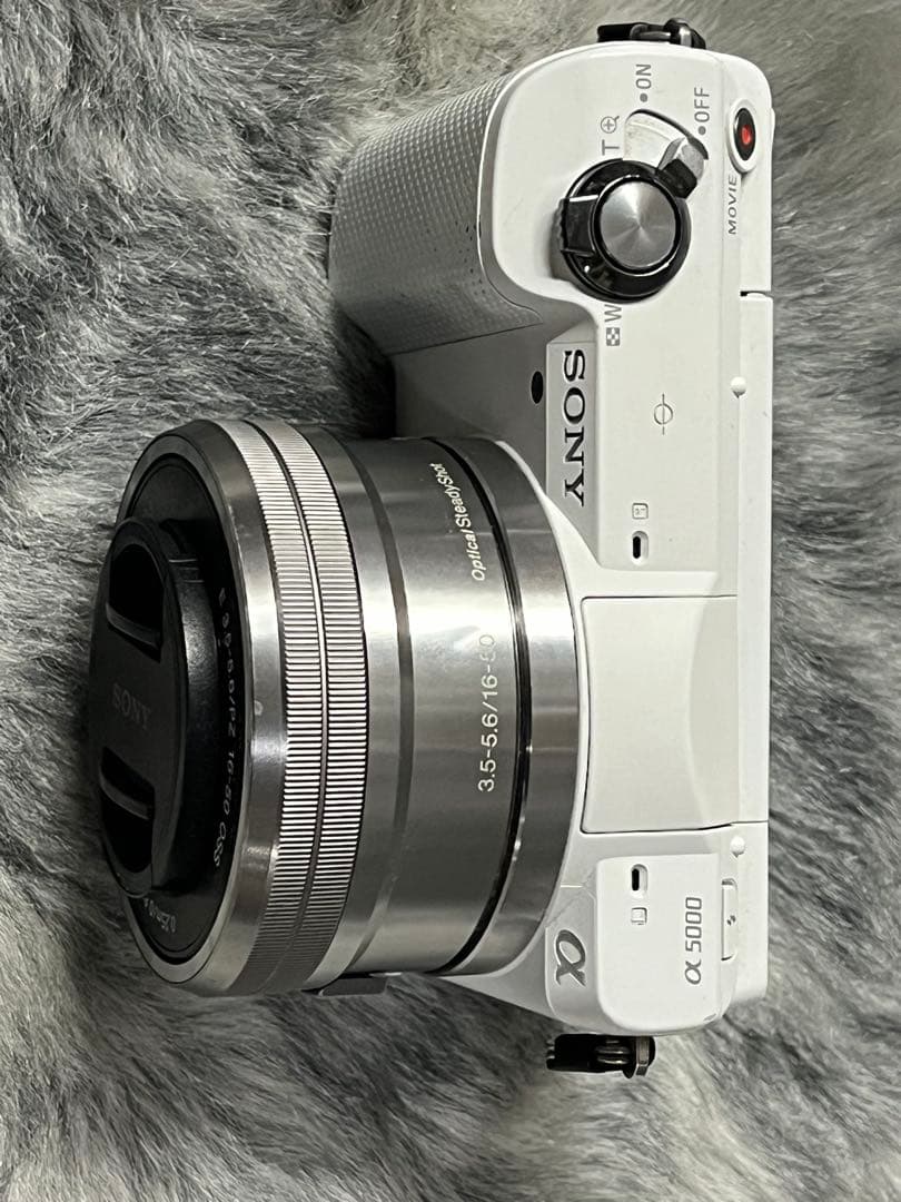 SONY a5000 パワーズームレンズキット ホワイト　ジャンク品　本体のみ