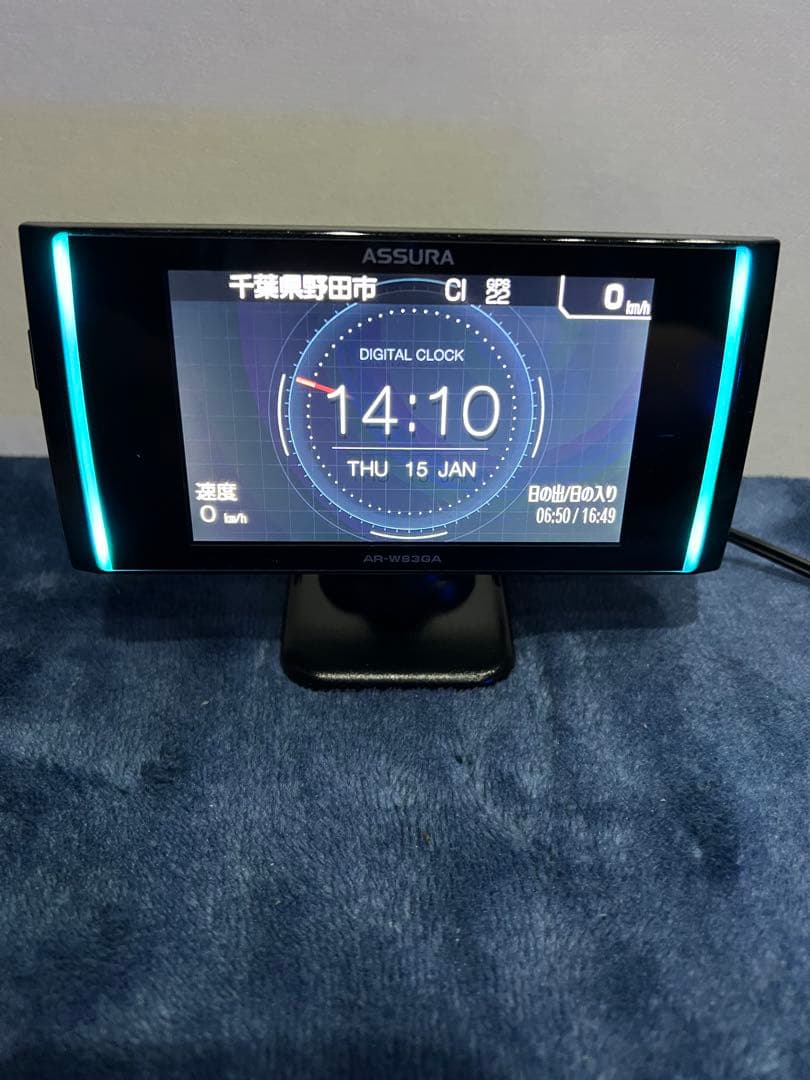 セルスター レーダー探知機　AR-W83GA タッチパネル　無線LAN搭載