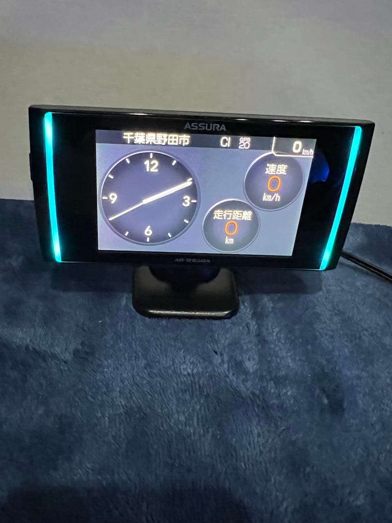 セルスター レーダー探知機　AR-W83GA タッチパネル　無線LAN搭載