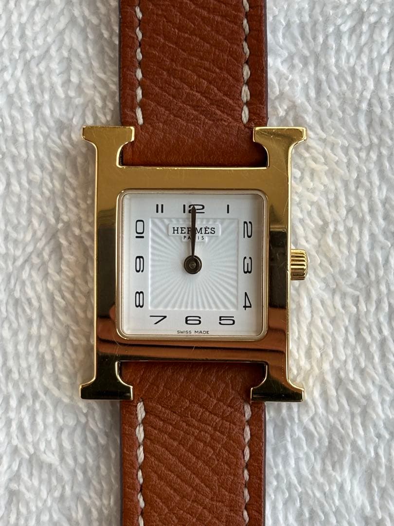 HERMES エルメス HH1.201 Hウォッチ 新型文字盤 レディース