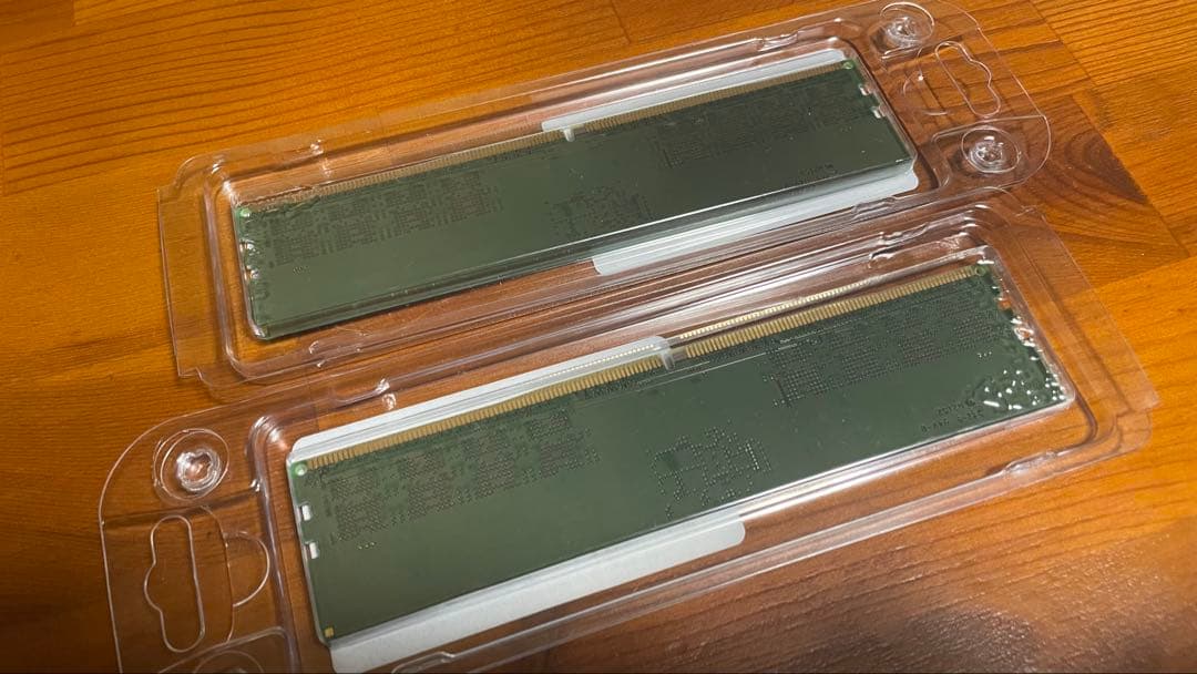 Kingston DDR5 16GB メモリ2枚 デュアルチャネル可
