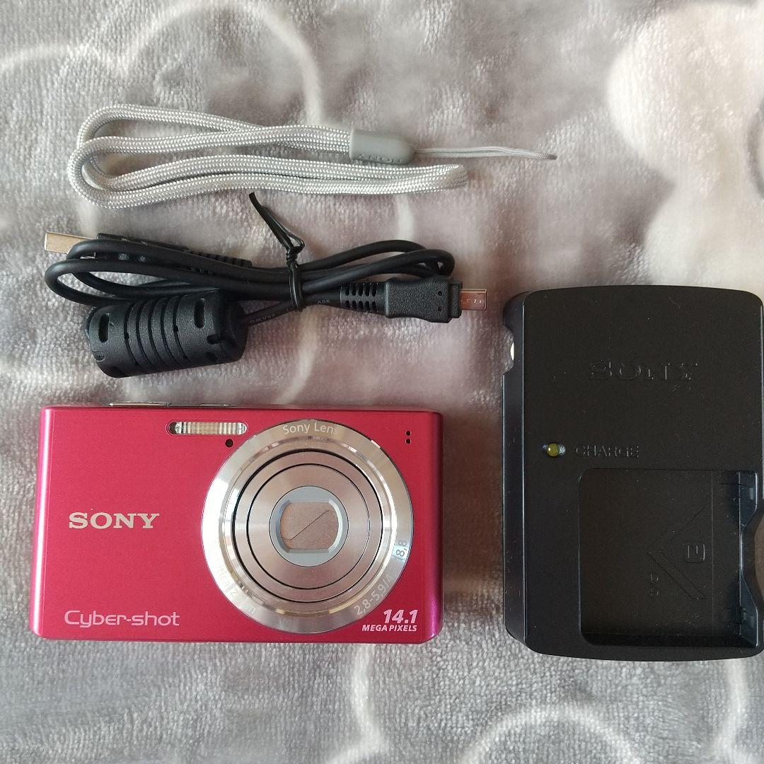【デジカメ】SONY Cyber-shot DSC-W610 ピンク