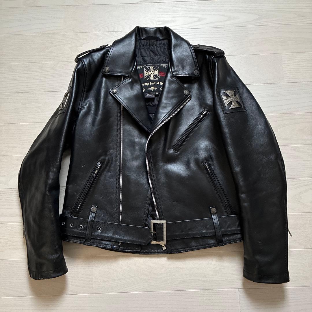 ウェストコーストチョッパーズ レザー　革ジャン　サイズXL