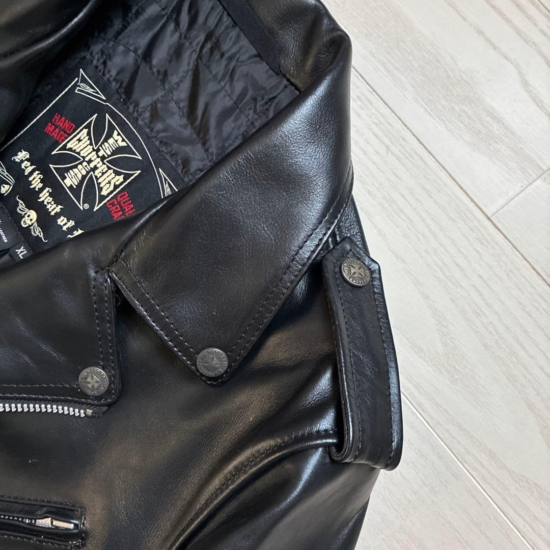 ウェストコーストチョッパーズ レザー　革ジャン　サイズXL