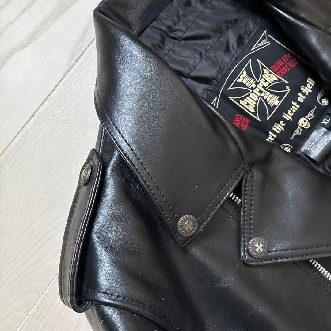 ウェストコーストチョッパーズ レザー　革ジャン　サイズXL