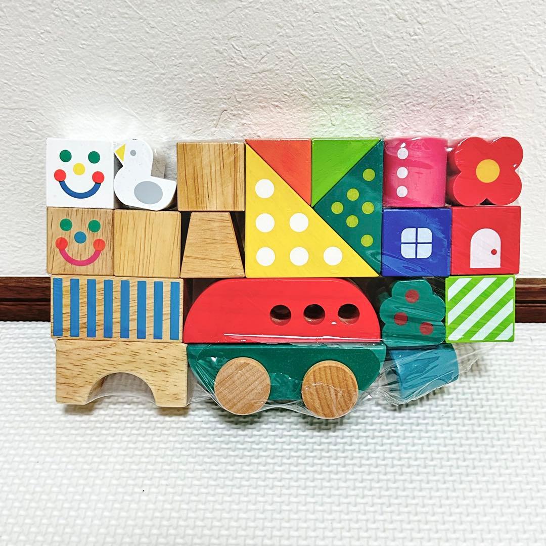 ★ No.8 木製玩具　森の遊び箱　10点