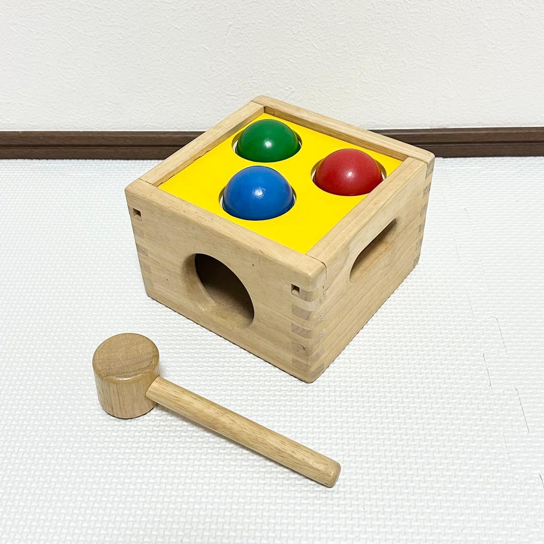 ★ No.8 木製玩具　森の遊び箱　10点