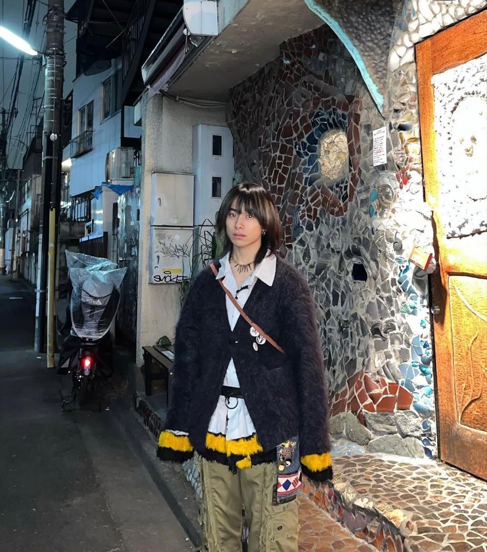 あおば着用　木ネックレス　本人着用