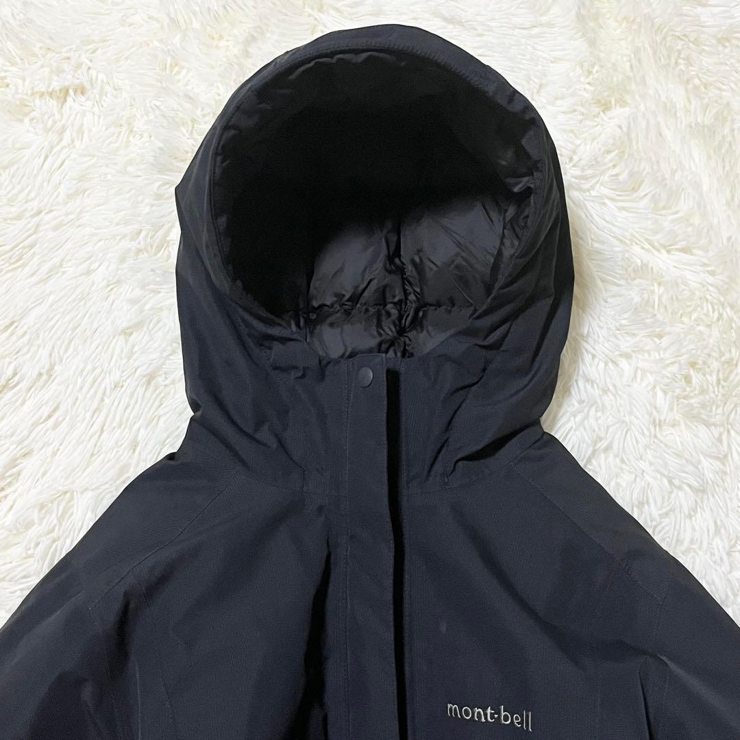 モンベル ベルニナダウンコート 800FP レディース L ブラック