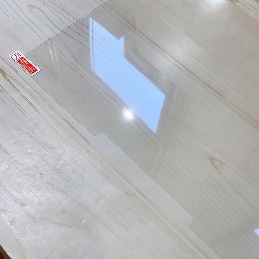 ☆13.5インチ ガラスフィルム 精度カットアウト 強化ガラス