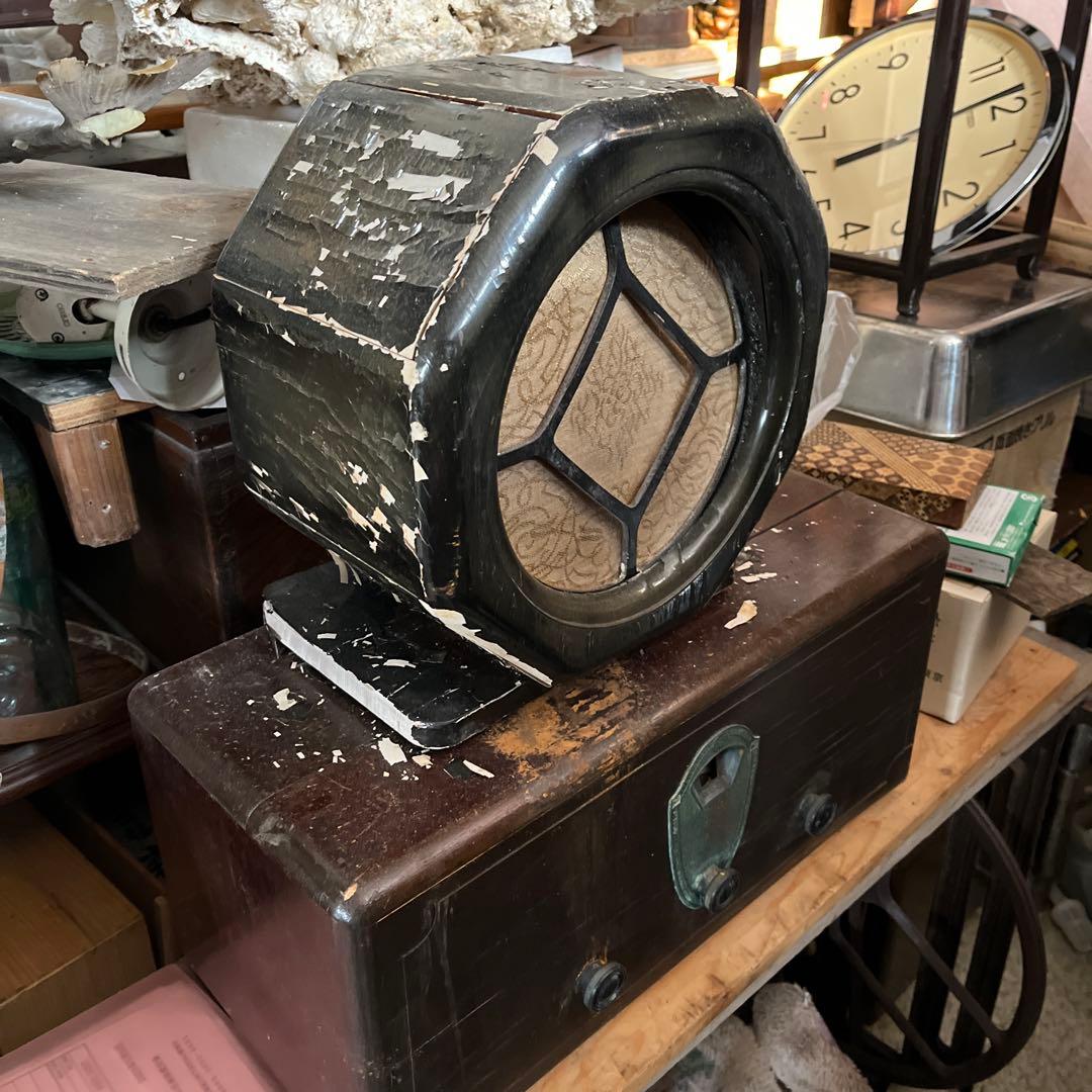 アンティークラジオ、テレビアンラジオ、古典ラジオ、大正時代ラジオ、山中電気ラジオ