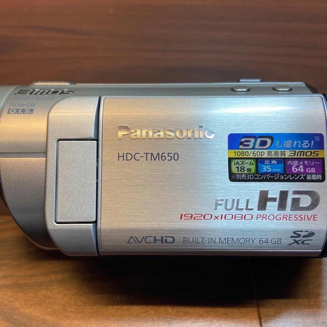 Panasonic HDC-TM650 ビデオカメラ 3073