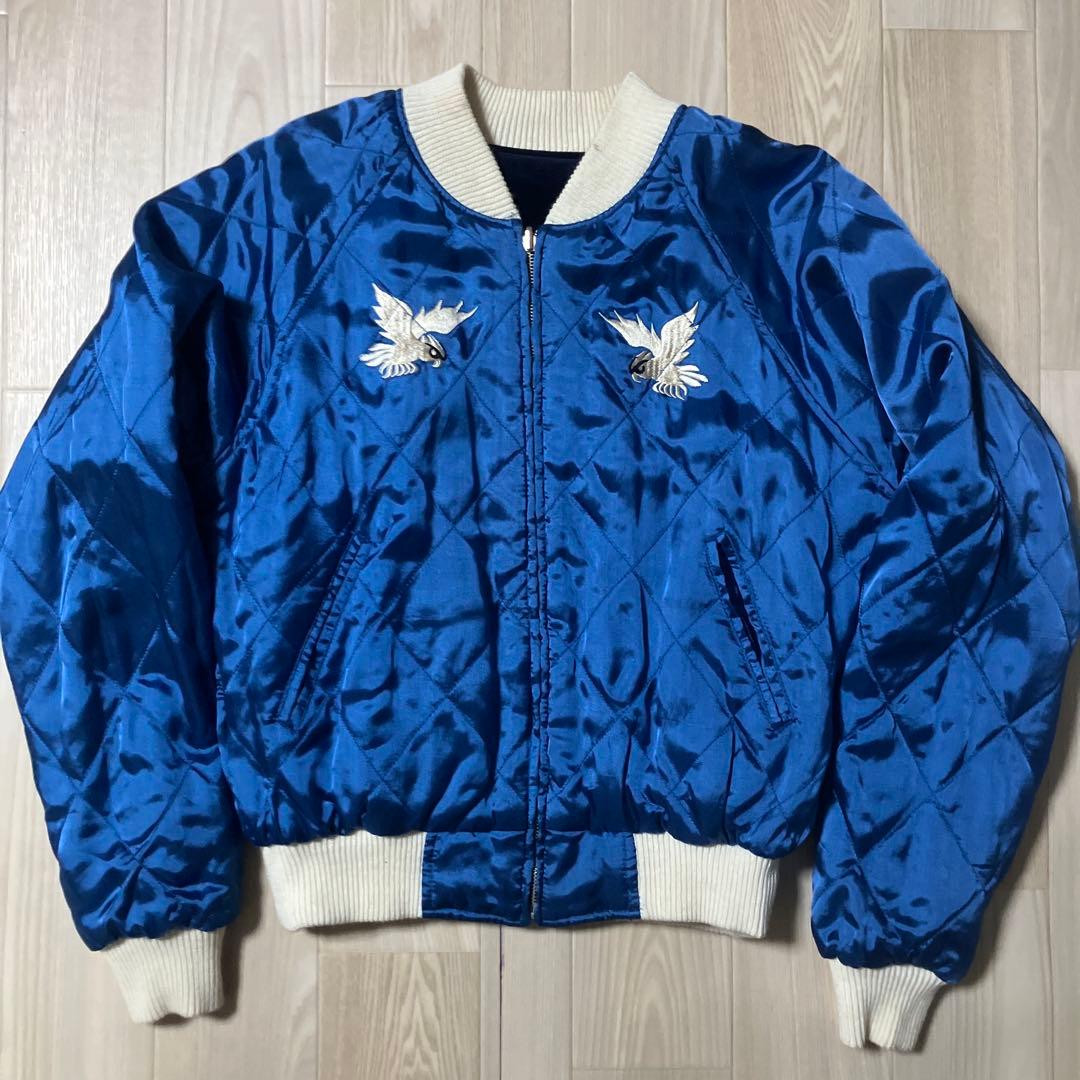 90s パールダイバー　別珍スカジャン