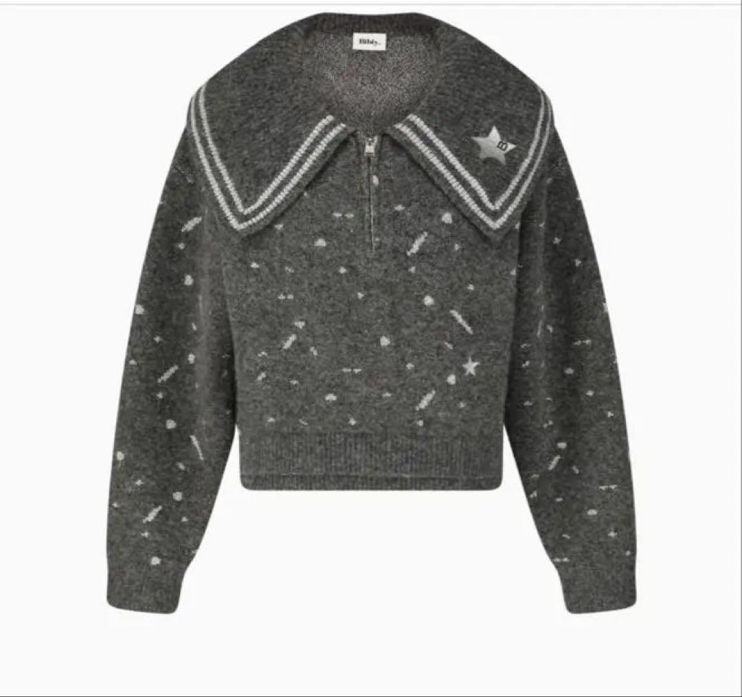 【美品】【即納】MAISON BIBIY. STAR KNITTED
