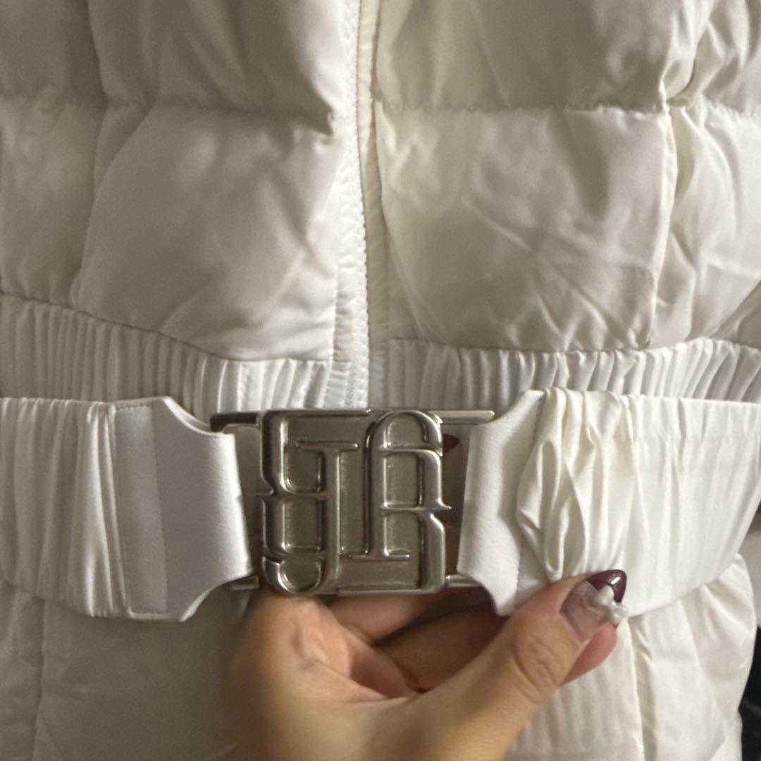 《希望金額受付中》gyda GDベルト付きロングダウンコート オフホワイト