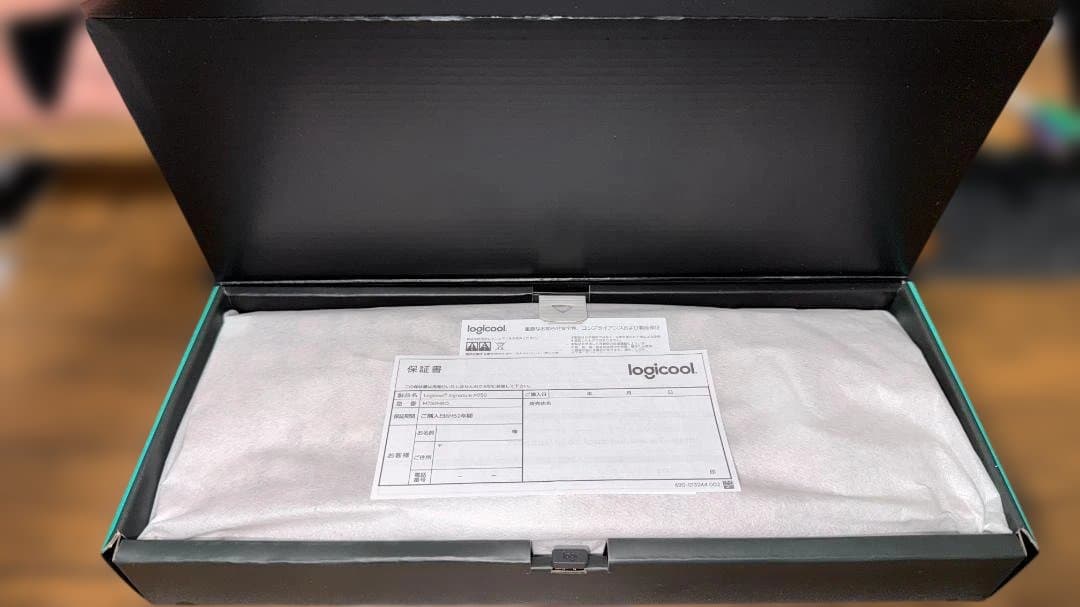 [極美品]ロジクール SIGNATURE K855 ローズ メカニカルキーボード