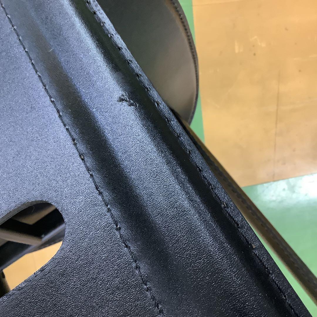 高級廃盤　IDC大塚家具　ハイバック　本革　食卓椅子4脚