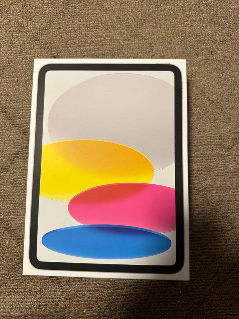 Apple iPad10世代 10.9インチ シルバー 本体 ケース付き