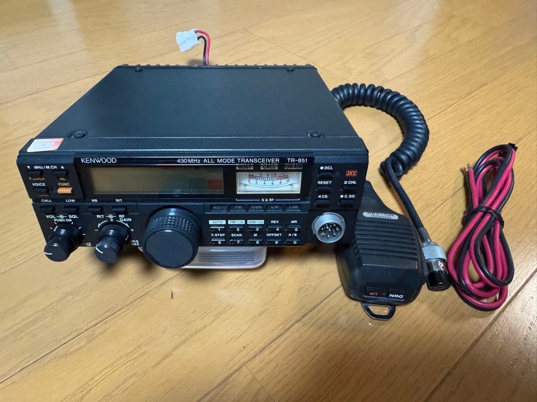 kenwood TR-851 430Mhz SSB-FM トランシーバー