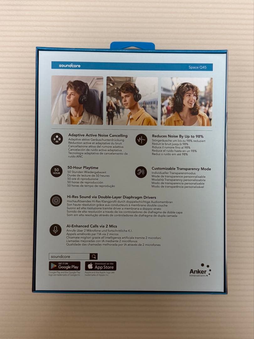Anker Soundcore SPACE Q45 ワイヤレスヘッドホン