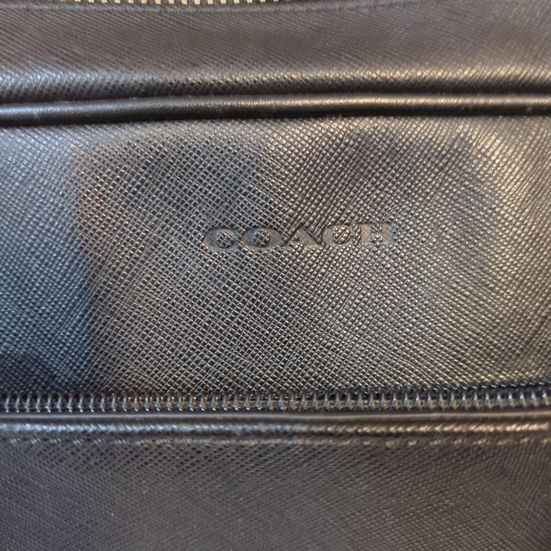 COACH コーチ レキシントン サフィアーノ レザー スリム ビジネスバッグ