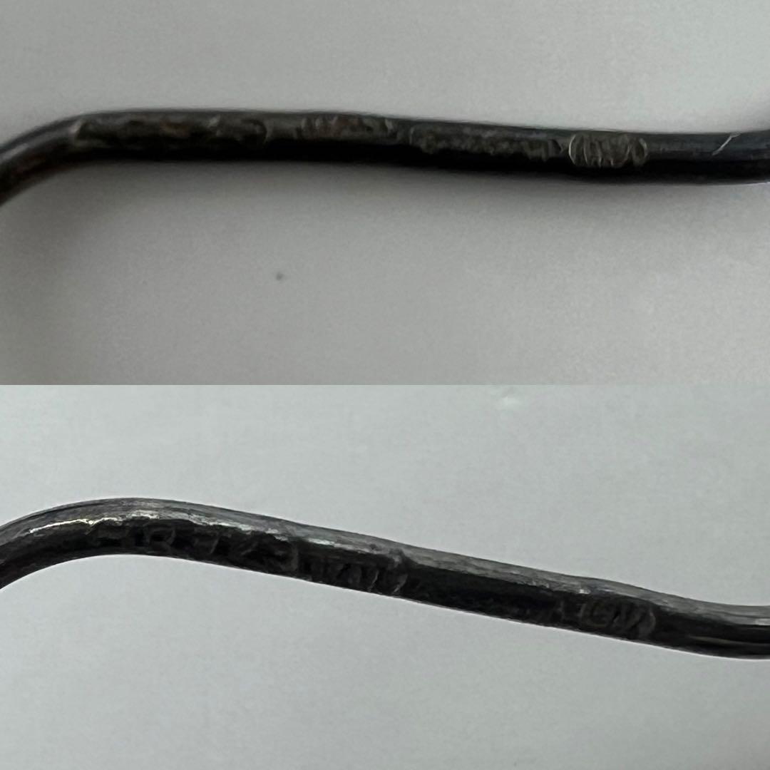 【極美品】ボッテガ ダイヤモチーフ ドロップ フック ストーン