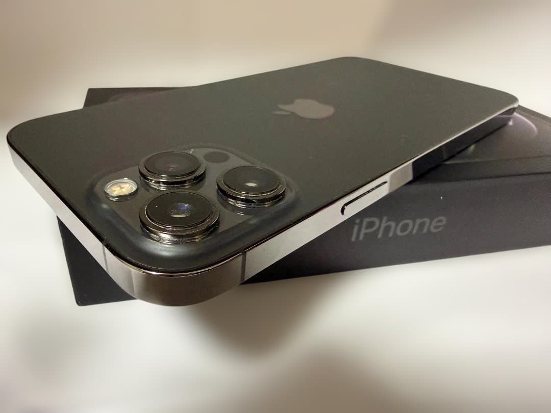 iPhone 12 Pro Max グラファイト 元箱 新品ケース２点おまけ付き