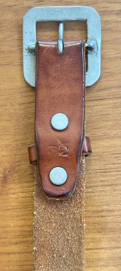 old joe オールドジョーアンドコー レザーベルト ブラウン