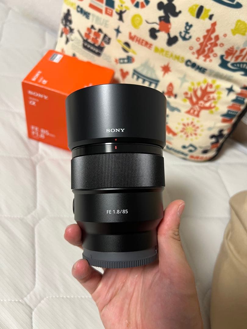 SONY FE 85mm F1.8 美品 保護フィルター付き