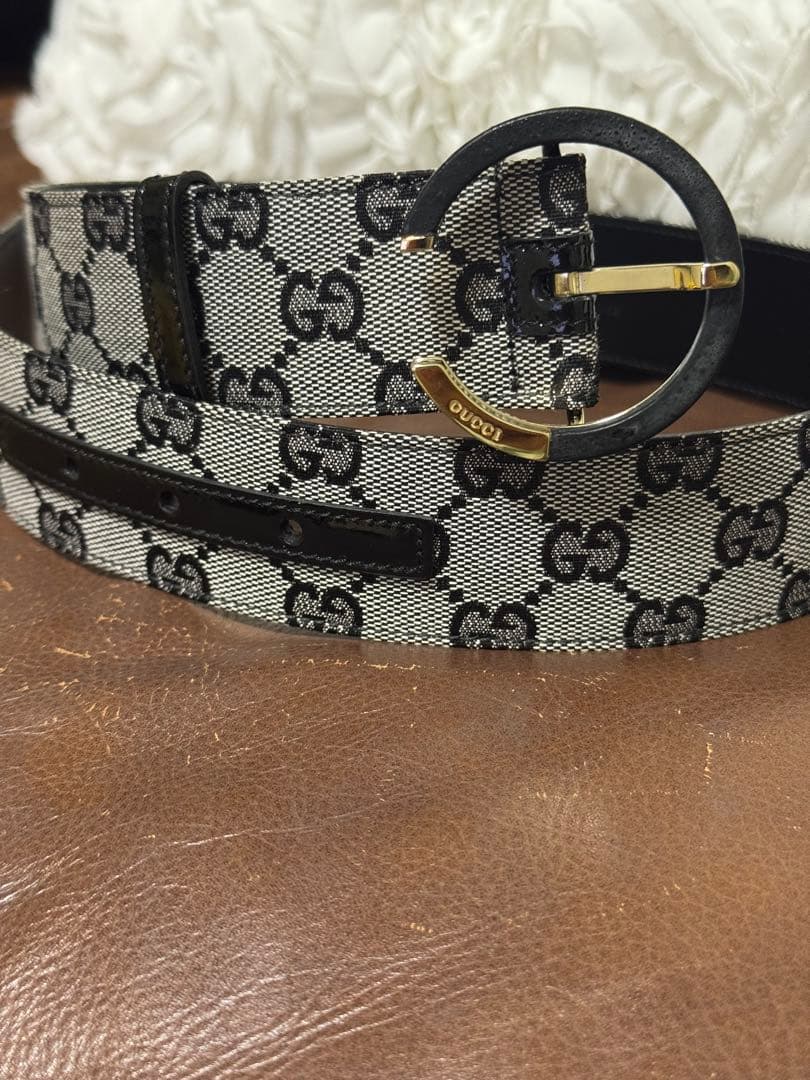 GUCCI GGパターン ベルト