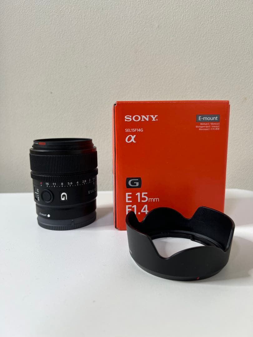 【美品】SEL15F14G Sony Eマウント Gレンズ