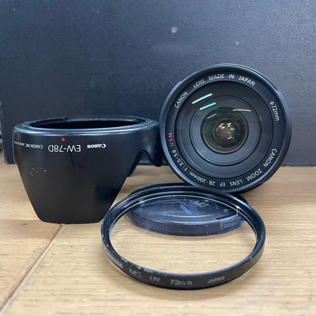 動作品Canon EF 28-200mm F3.5-5.6 USM ズームレンズ