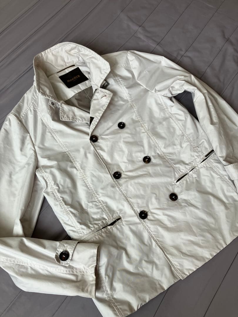 5回利用　ムーレー　48 NABUCCO ナブッコ　アイボリー　オフホワイト　L