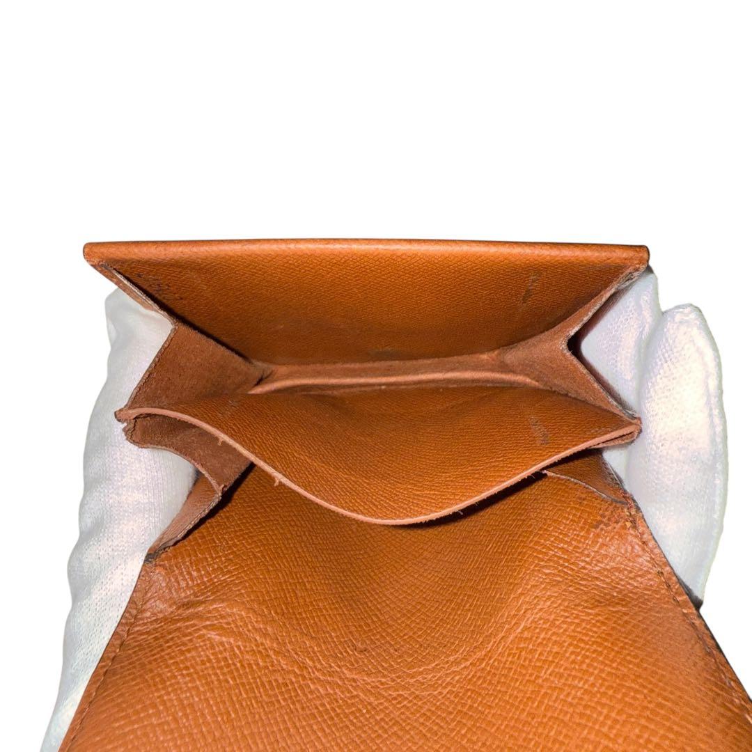 LOUIS VUITTON ポルトモネ グゼ モノグラム ケース ブラウン