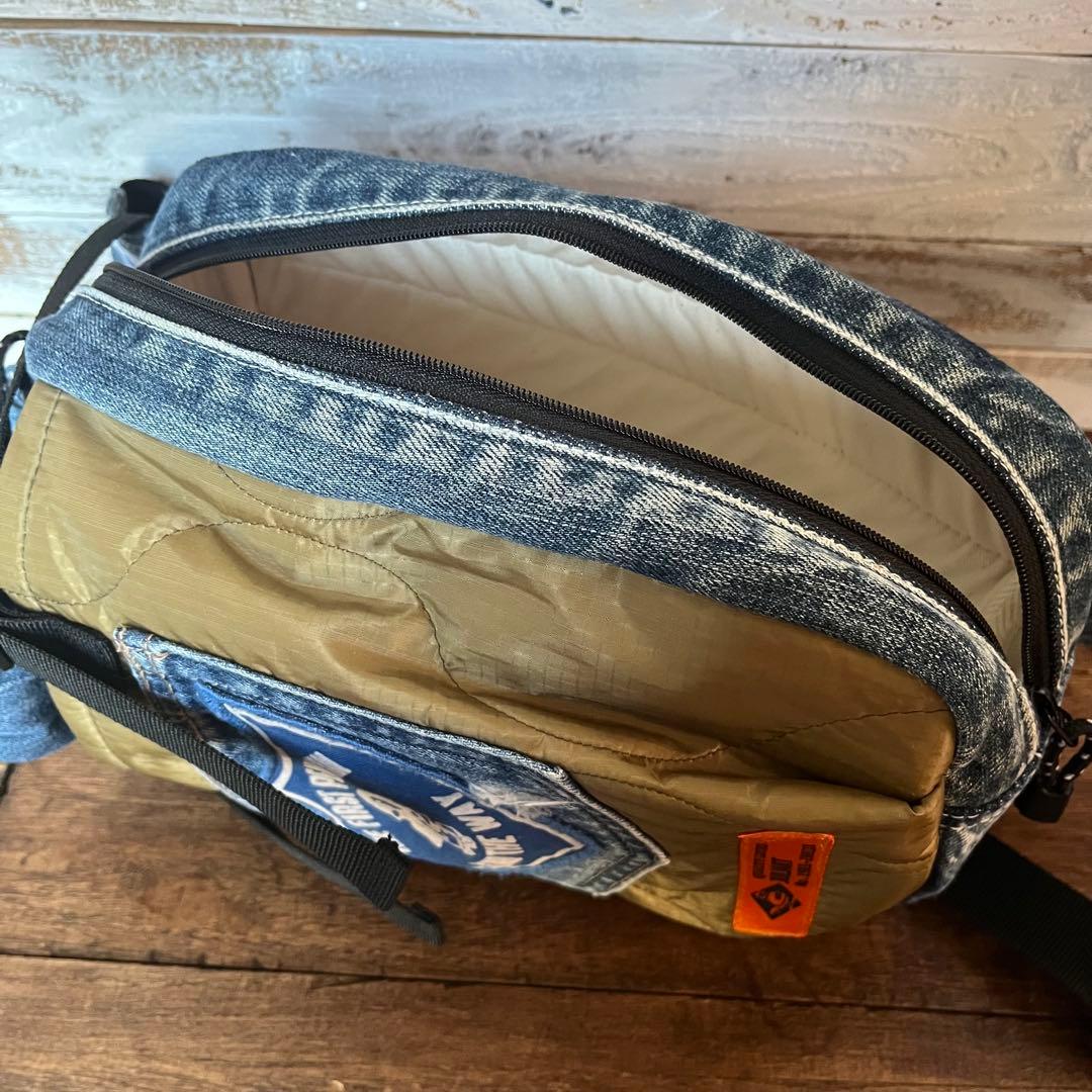 デニムリメイク ボディーバッグ