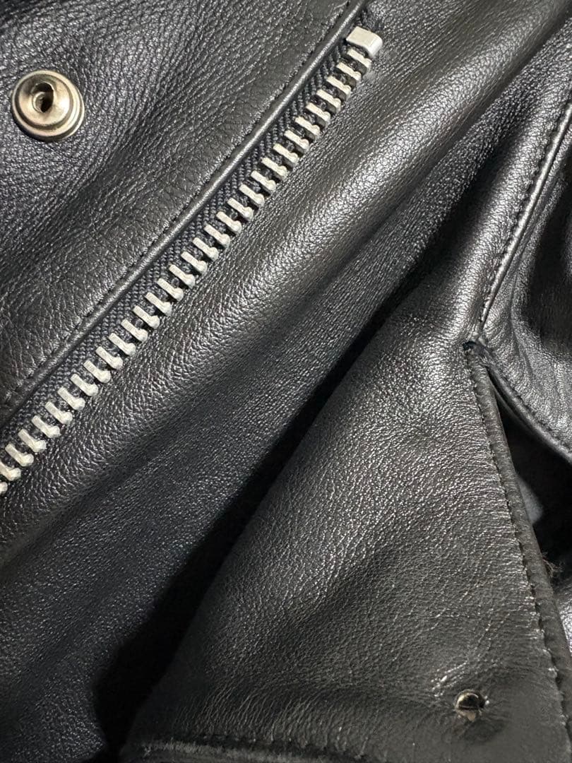 ペイント ライダースジャケット