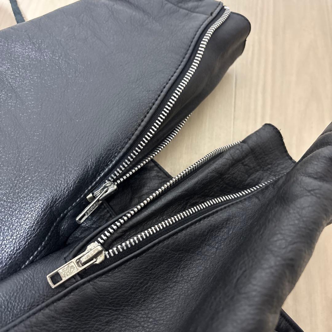 ペイント ライダースジャケット