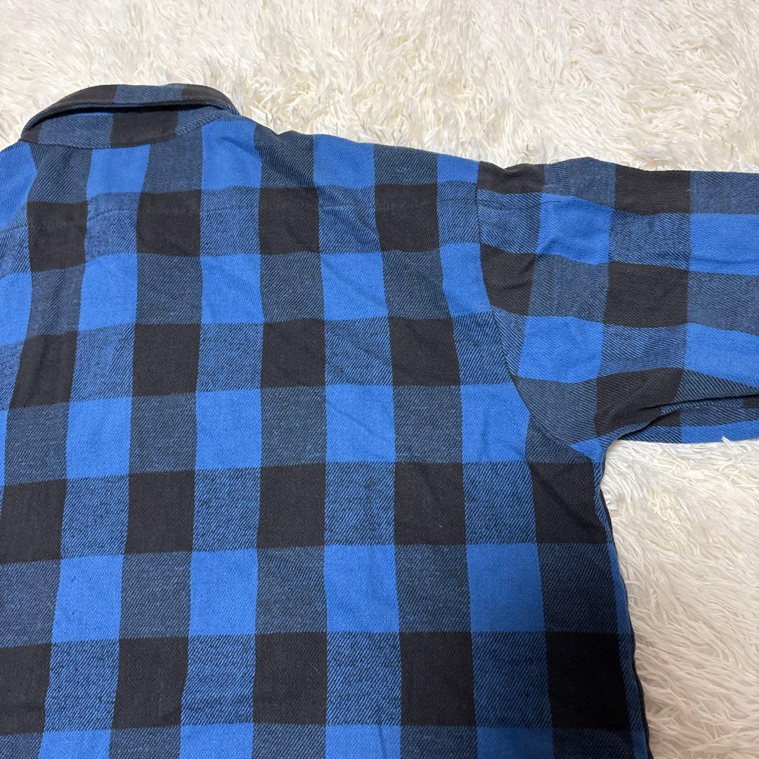 ク*ク様 FIVE BROTHER 70~80年代 三角タグ ネルシャツ USA