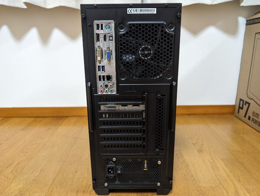 自作静音PC／i5 3470／SSD180GB／MEM16GB／R7 250