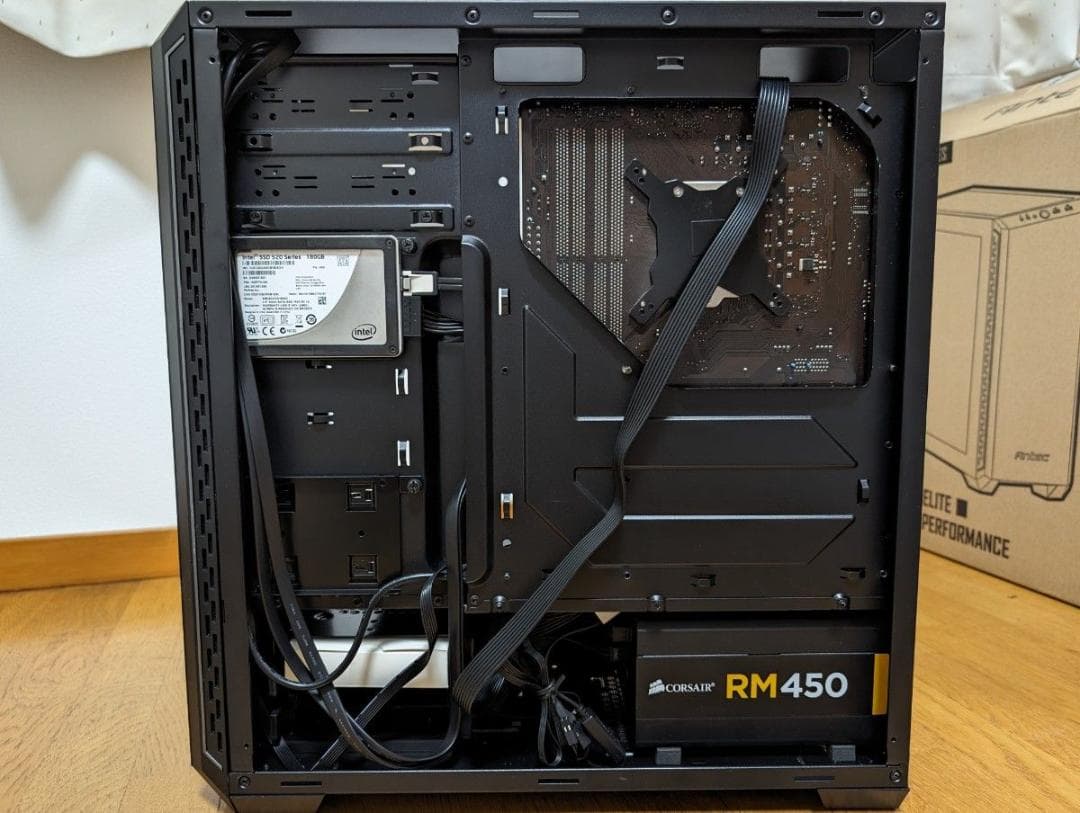 自作静音PC／i5 3470／SSD180GB／MEM16GB／R7 250