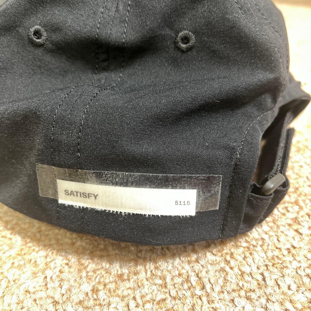 な*か様 SATISFY PeaceShell Running キャップ ブラッ