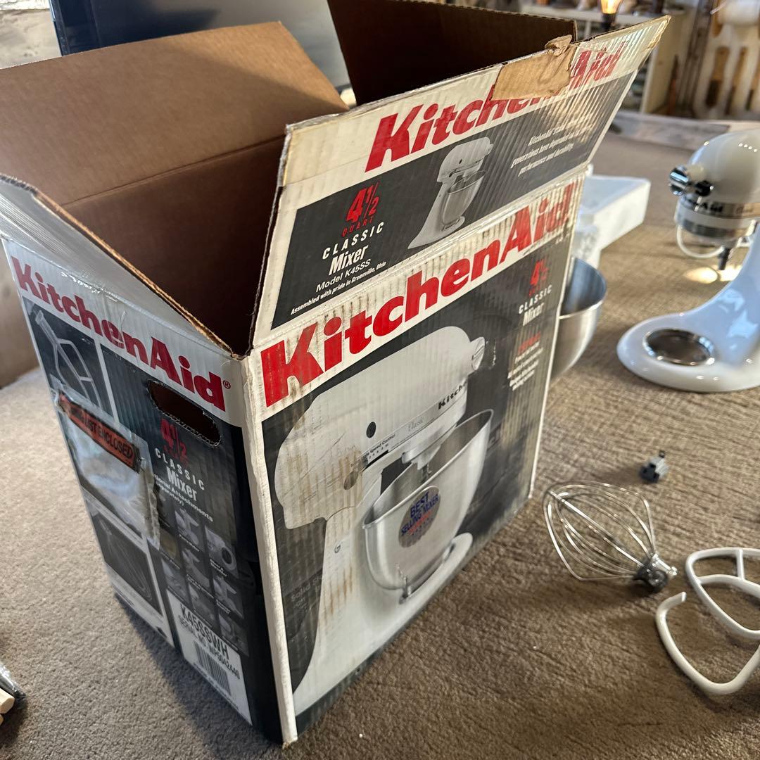 キッチンエイド Classic ホワイト MAX Watts 250 ミキサー