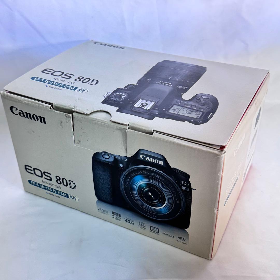 Canon デジタルカメラ EOS 80D ズームレンズ付き 付属品多数！ 美品