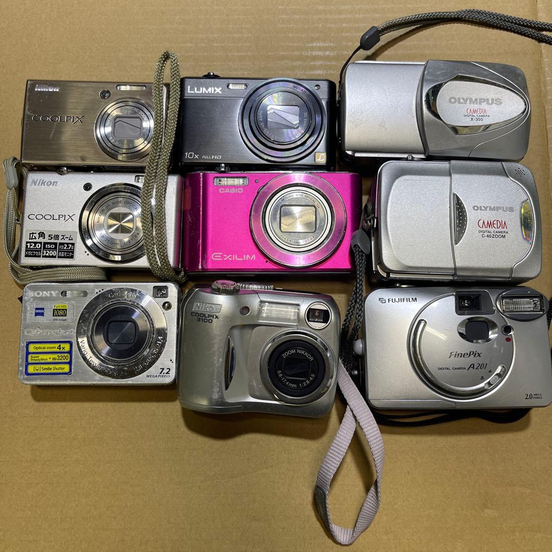 ジャンクカメラ　9台セット