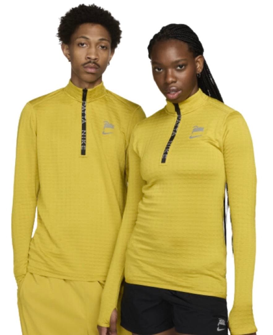【新品未使用】NIKE×patta　ハーフジップロングスリーブトップ