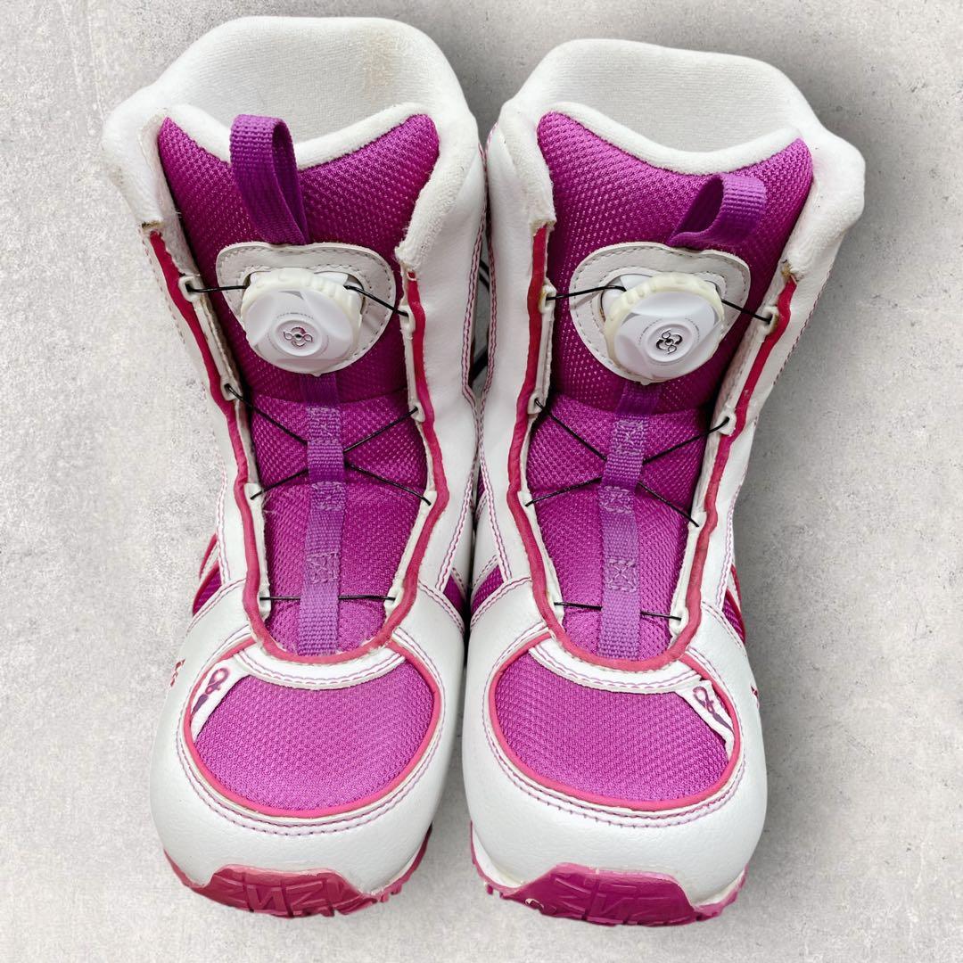 K2 【LIL KANDI】スノーボードセット キッズ 子供用 ピンク ジュニア