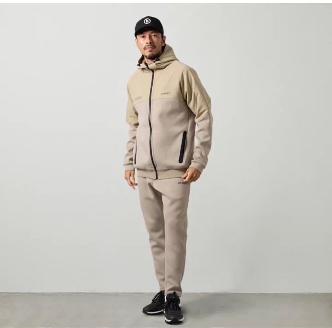 BANDEL バンデル TECH FLEECE 上下セット　XXL ベージュ