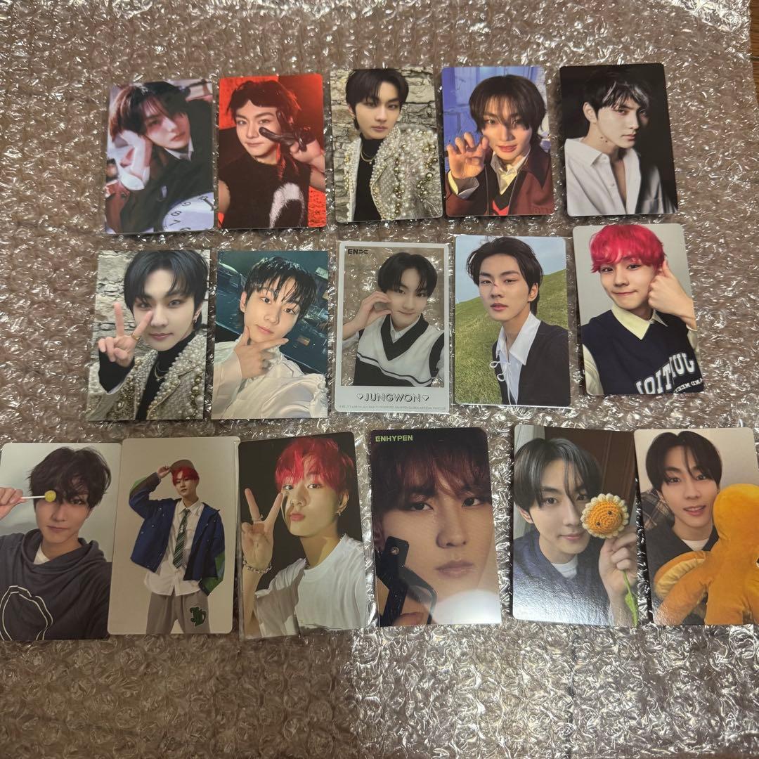 enhypen ジョンウォン トレカ 特典 セット まとめ売り