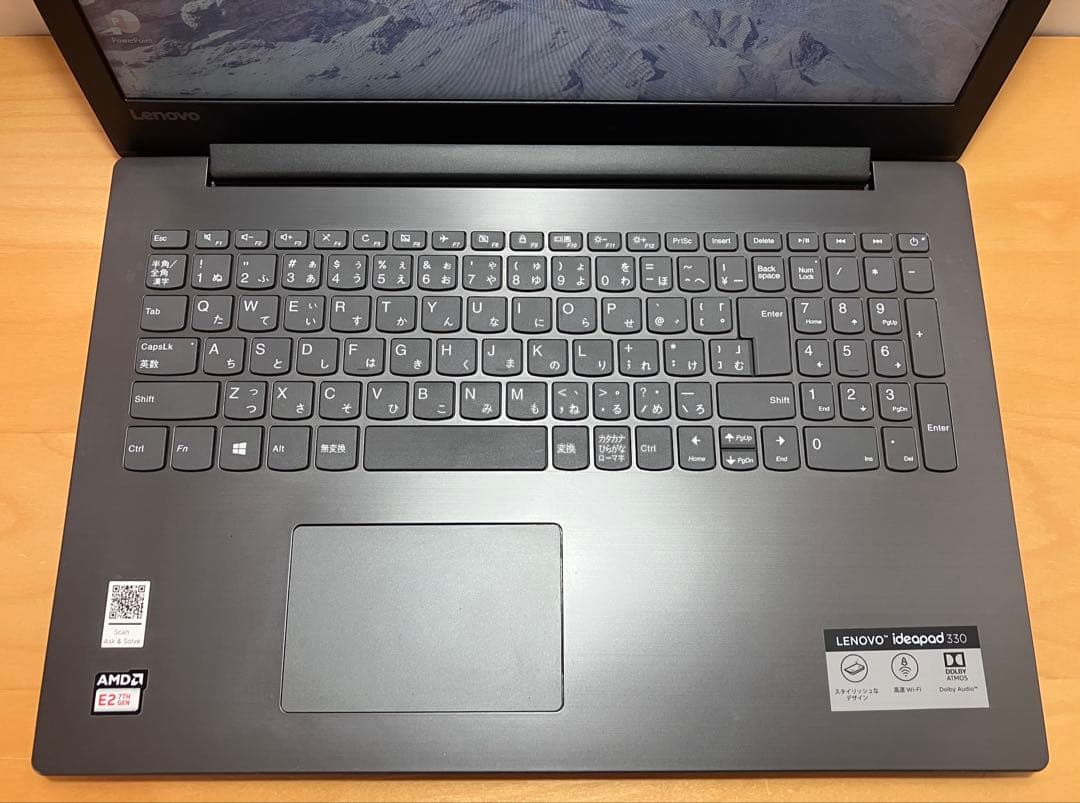 【美品】ノートパソコン 高性能　Win11/高速SSD128/カメラ/オフィス付