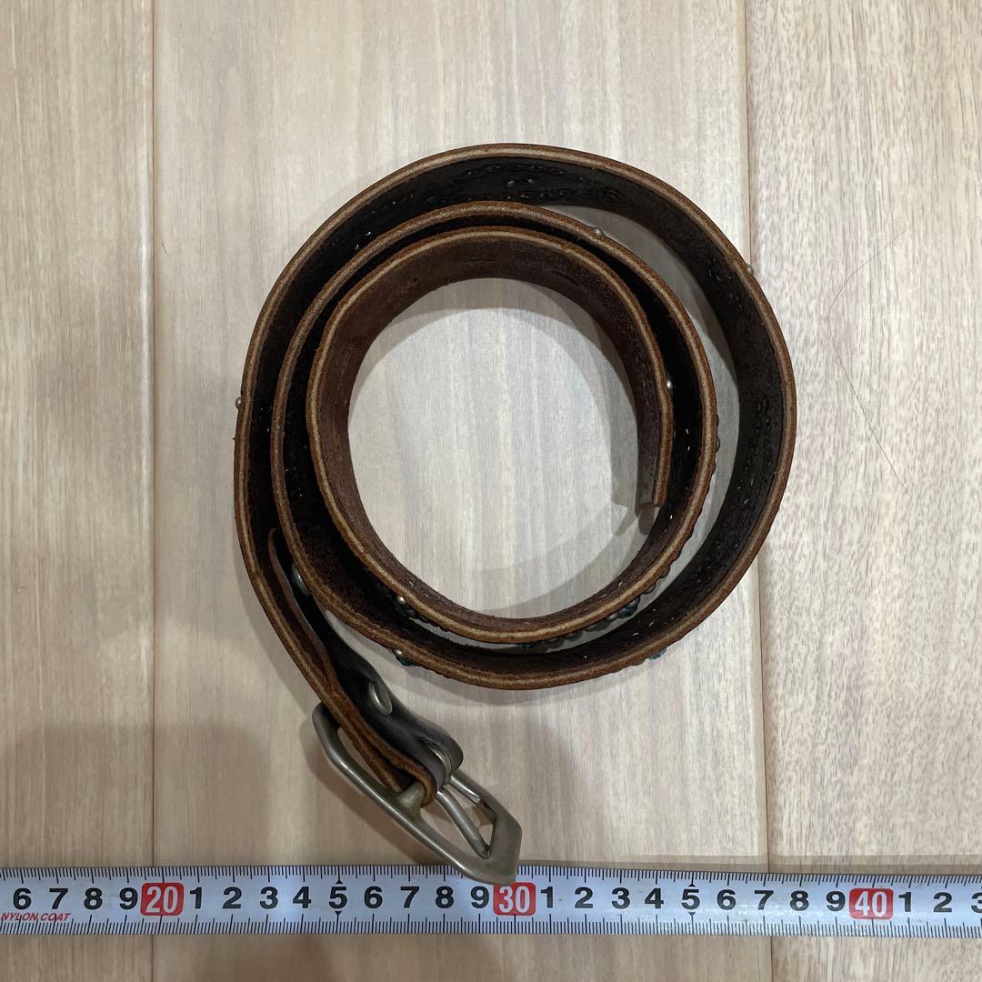 ＨＴＣ　スタッズ　レザーベルト　ハリウッドトレーディングカンパニー